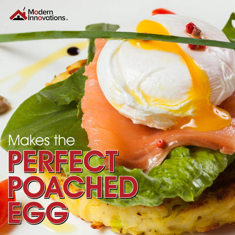 Modern Innovations silicone spatula included for smooth egg removal