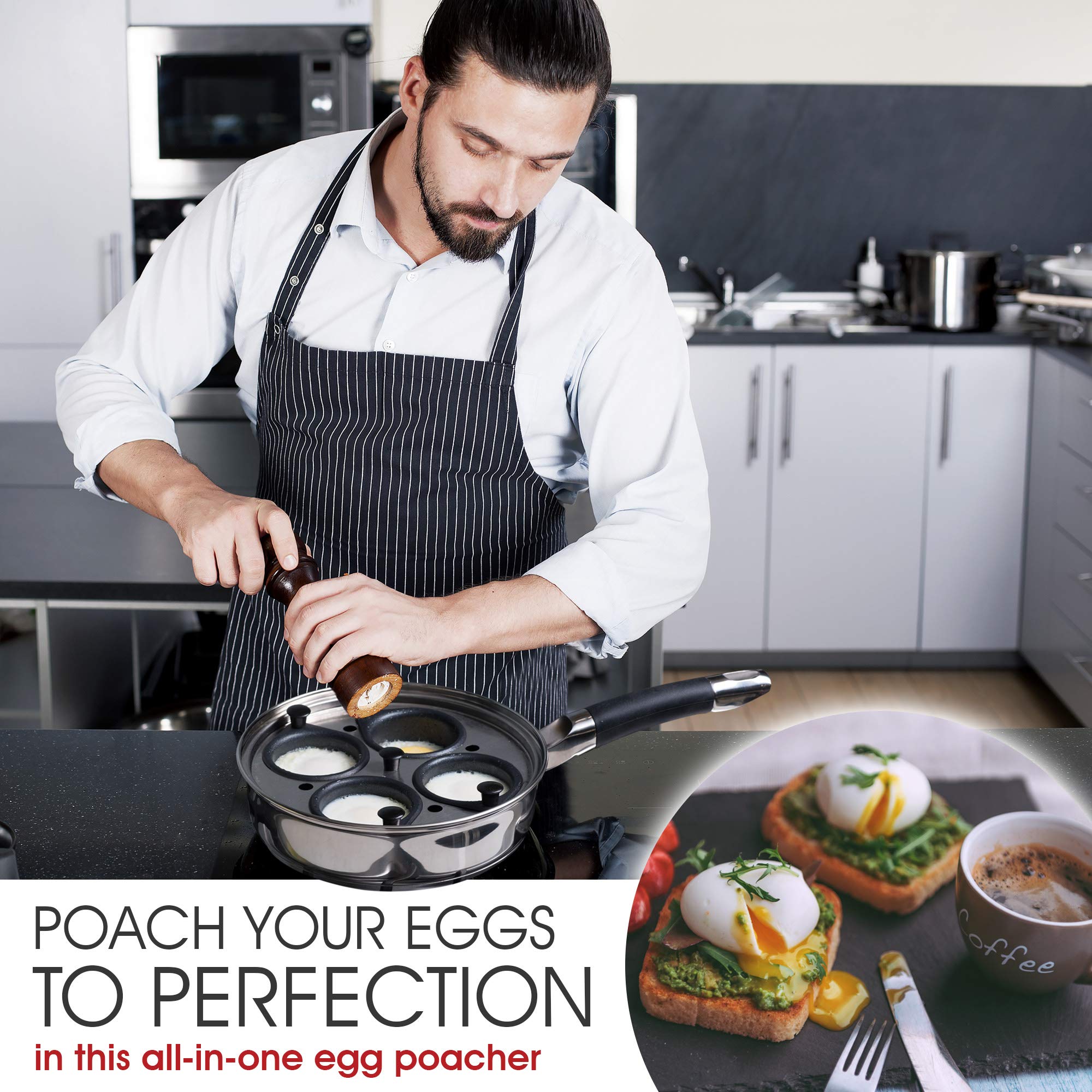 Modern Innovations tempered glass lid lets you monitor eggs easily
