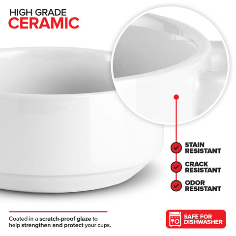 Modern Innovations bowls stacked neatly for organized kitchen display.
