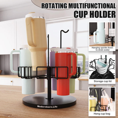 Modernbarn.life water bottle organizer strap hooks area keeping straps handy