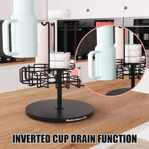 Modernbarn.life wood and black iron construction showing sturdy design