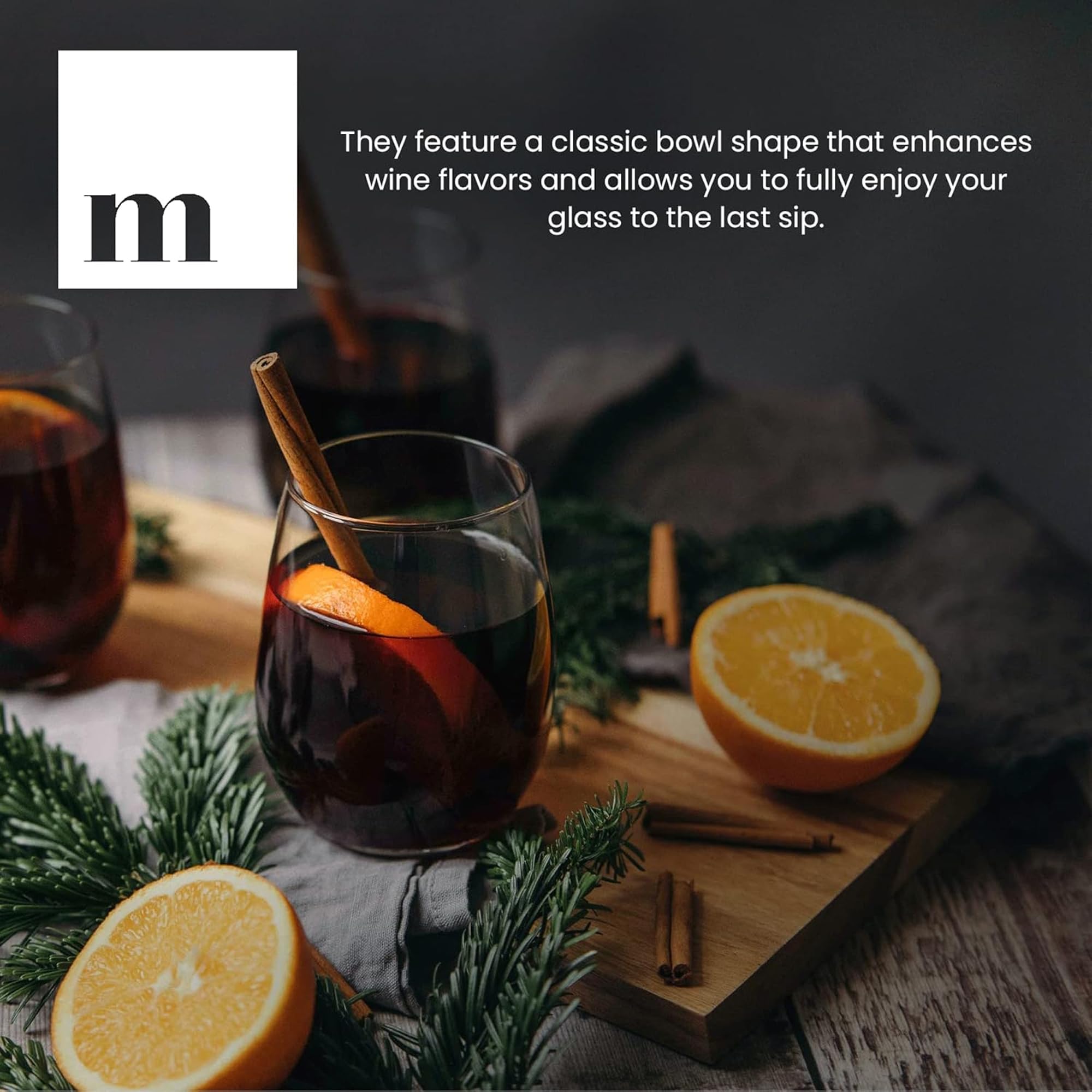 Modvera 15oz capacity ideal for generous pours.