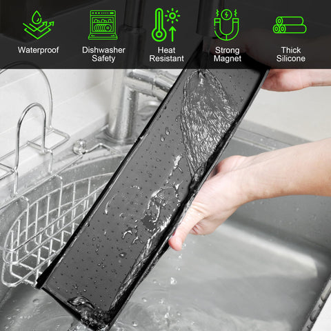 Mofason easy-clean stove top shelf simplifying kitchen organization