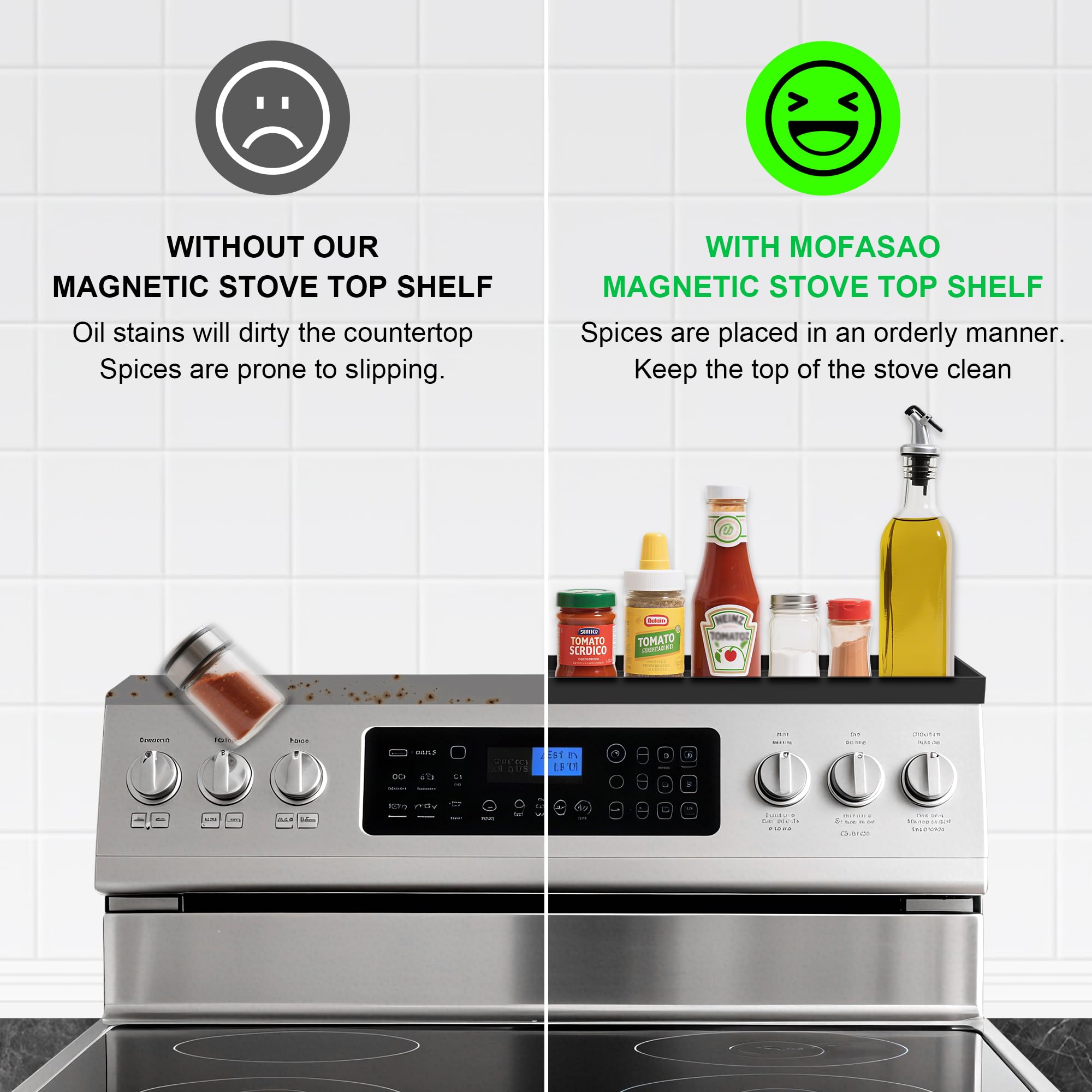 Mofason four-side baffle design keeping jars upright during cooking