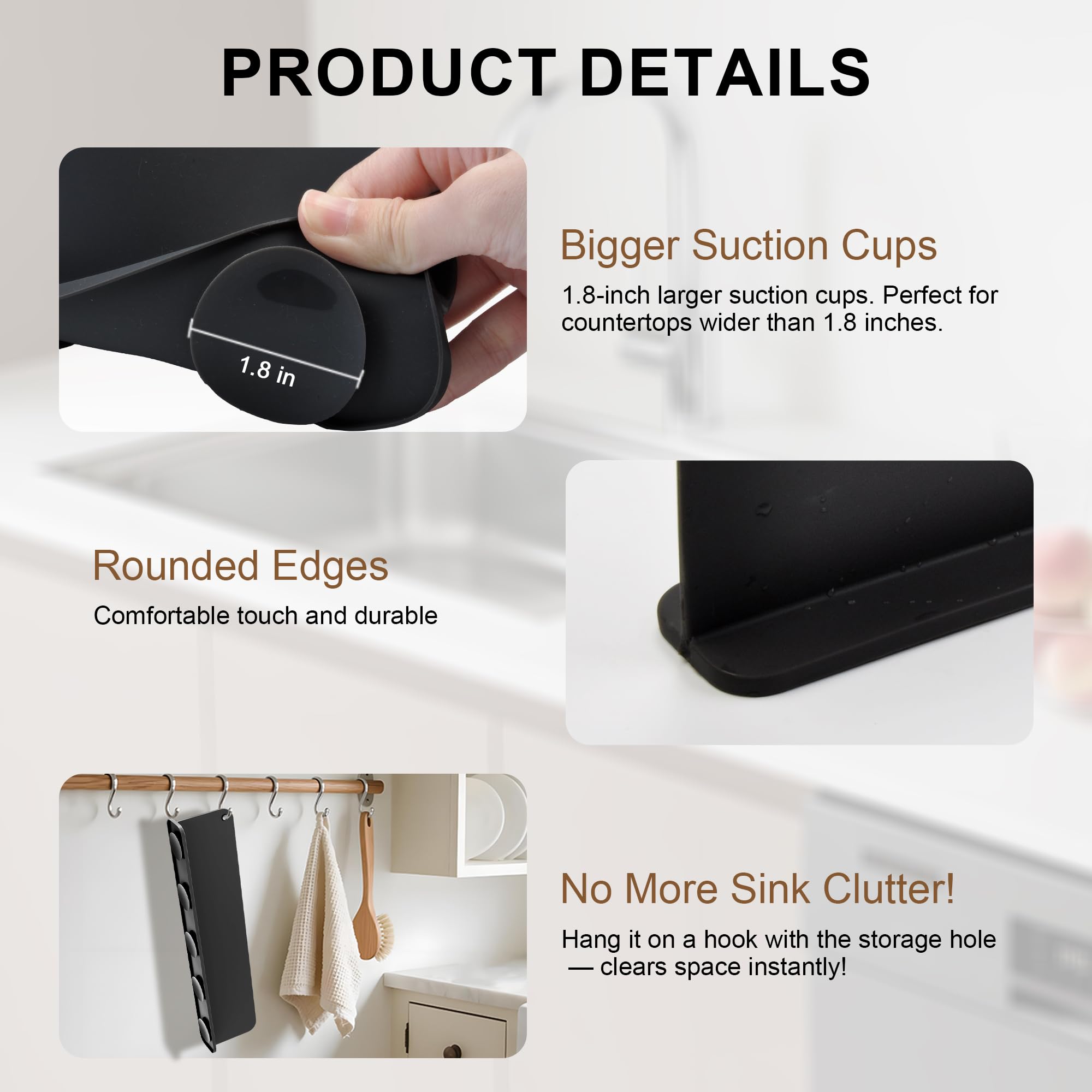 Mofason guard is easy to clean and dishwasher-safe for busy kitchens