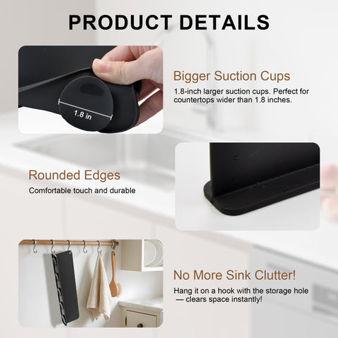 Mofason guard is easy to clean and dishwasher-safe for busy kitchens
