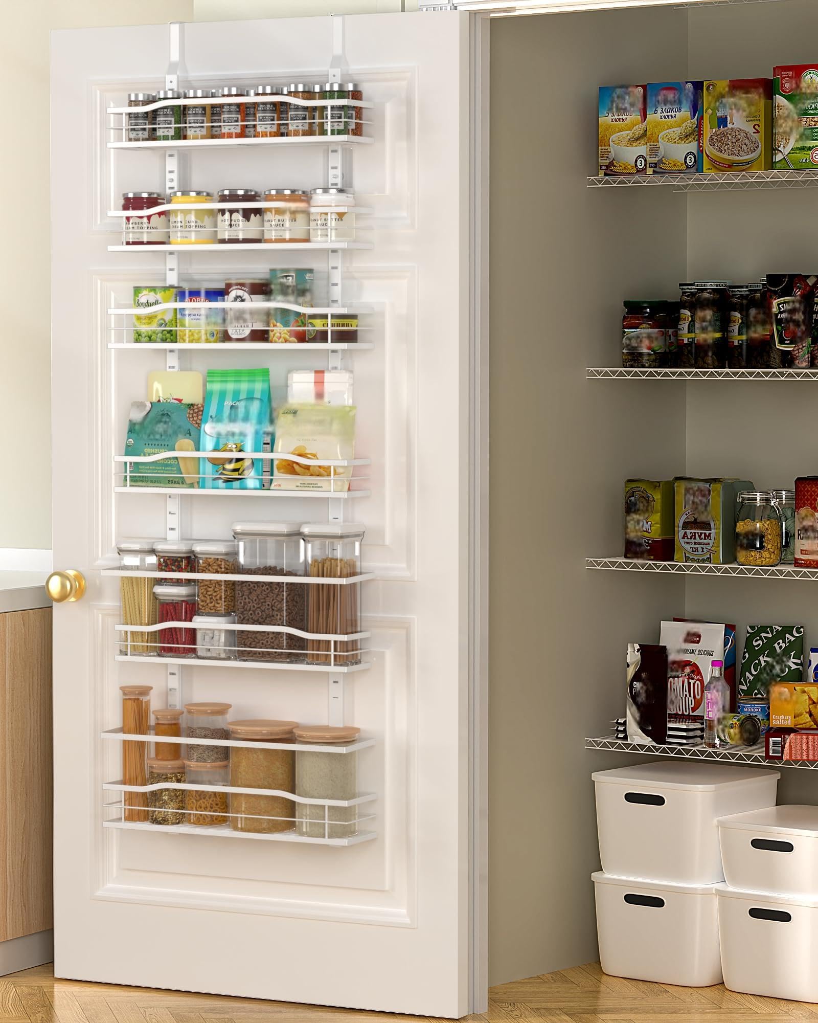 Moforoco 61-inch tall door unit maximizes vertical storage