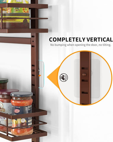 Moforoco Bronze 9-Tier easy tool-free installation on standard doors