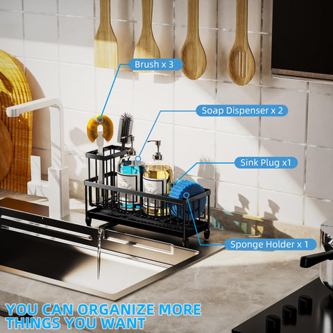 Moforoco brush storage rack keeps brushes upright and stable