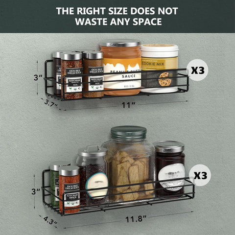 Moforoco compact design maximizes space while keeping spices accessible.