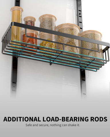 Moforoco durable metal pantry storage keeping cans secure and organized