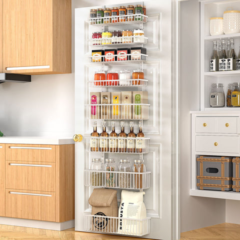 Moforoco laundry room and kitchen organization on-door solution
