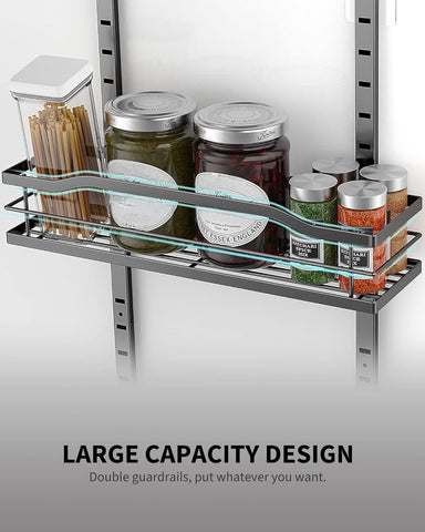 Moforoco medium shelves enable organized storage.