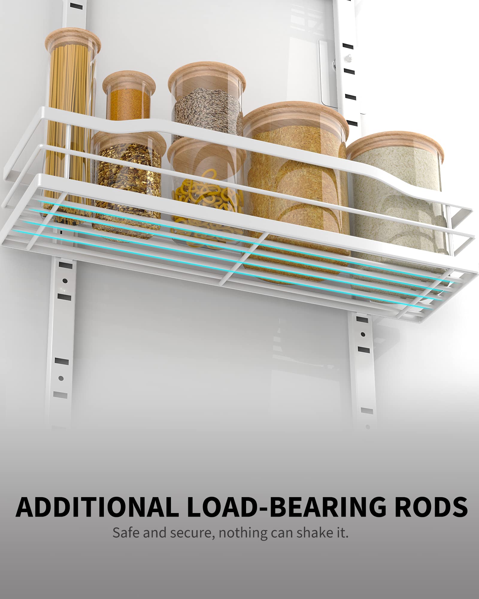Moforoco multi-functional organizer used in bathroom for toiletries.