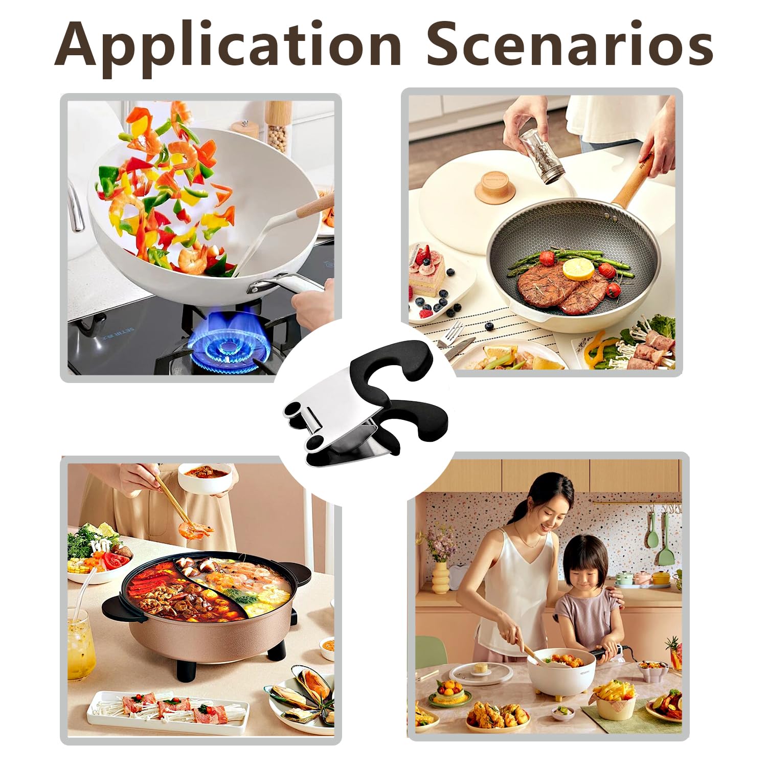 MogPnaMau compact spoon holder set saves counter space and effort.