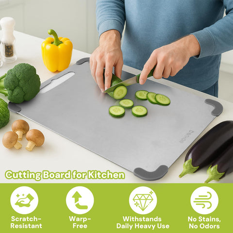 MOHUNIQ board is dishwasher safe for quick, hassle-free cleanup.
