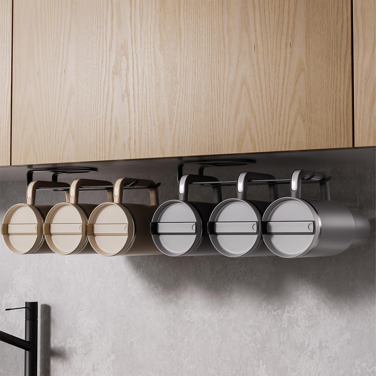 MOJOHAND non-slip bottle rack keeps bottles secure during use