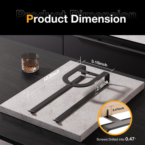 MOJOHAND Stanley tumbler holder secures tall cups for a tidy countertop