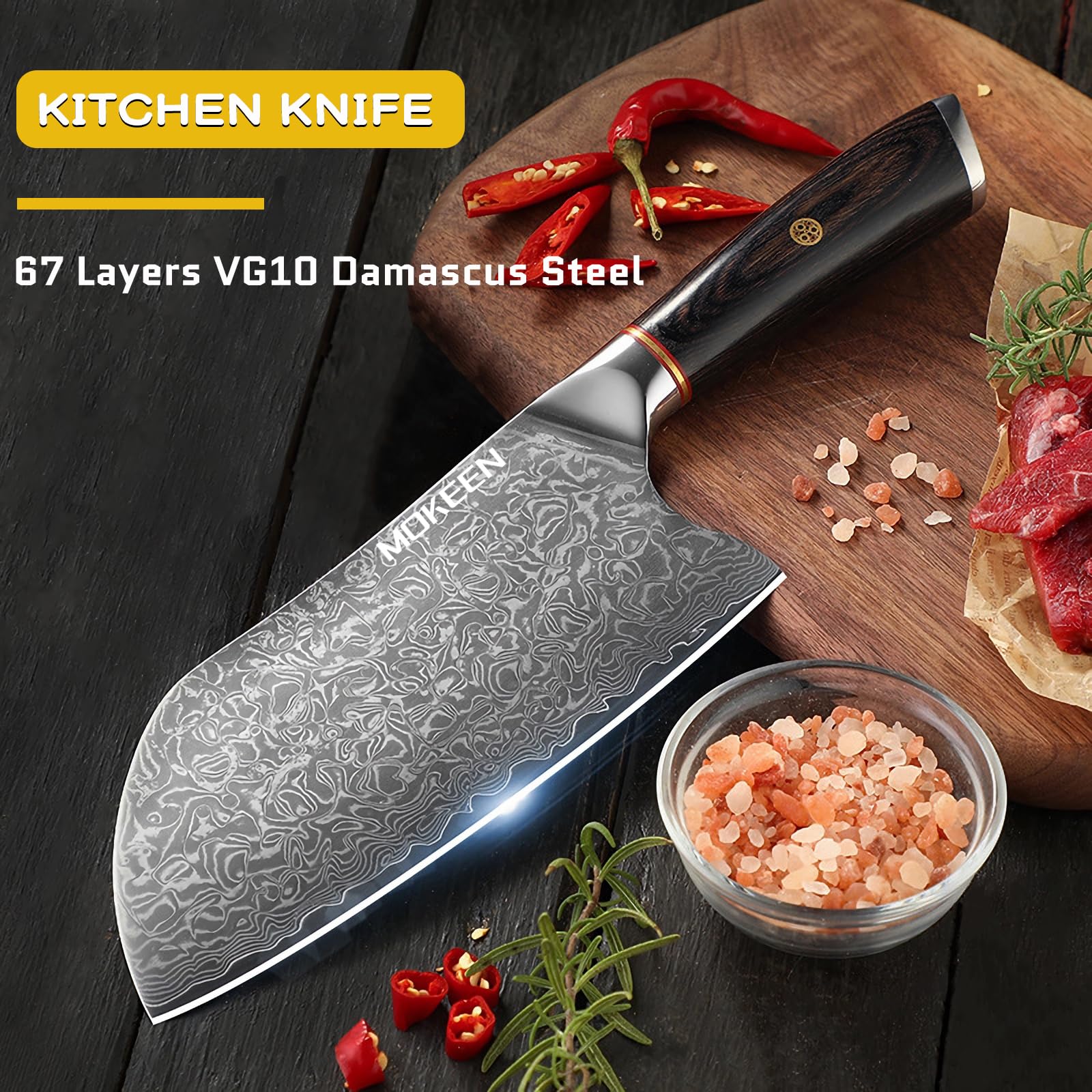 MOKEEN cleaver gift box presentation ready for gifting