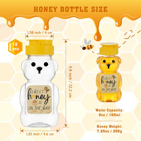MOLADRI bear jar with flip lid keeps honey fresh and easy to dispense.