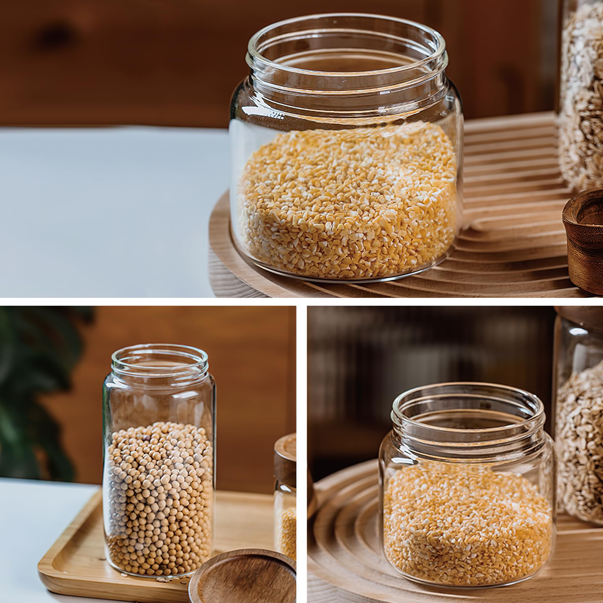 MOLADRI versatile jar stores coffee, cookies, snacks while preserving aroma.