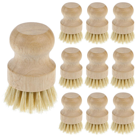 Molain bamboo dish brush set packaging image highlighting eco-friendly branding and materials