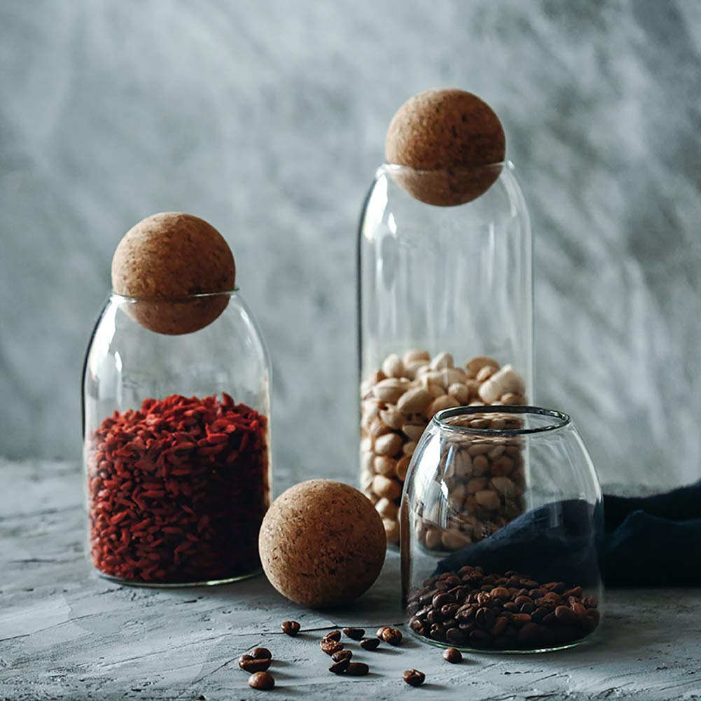 MOLFUJ wood cork lid detail adds natural style and seals contents.