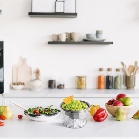 MOLIGOU 2-pack dip bowls ideal for hosting guests.