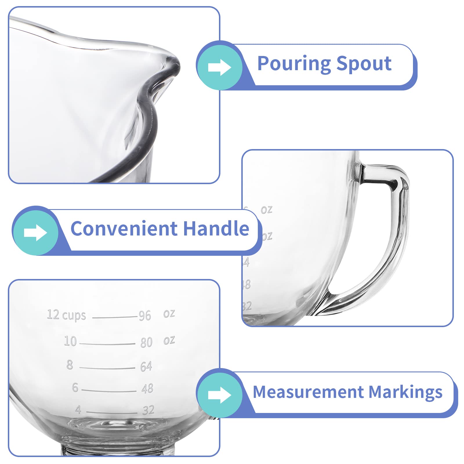 MOLIGOU KitchenAid compatibility fits tilt-head mixers for versatile baking tasks.