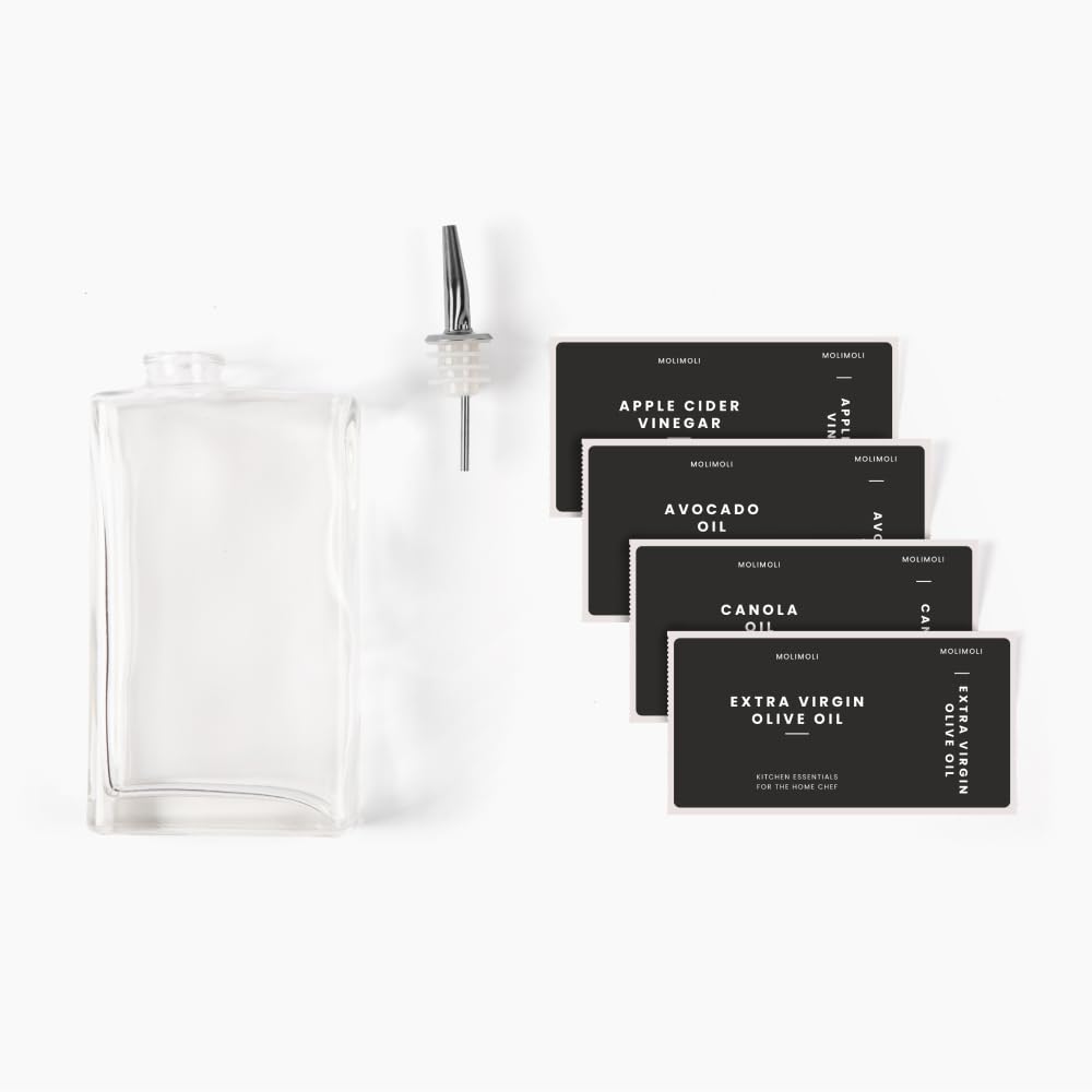 Includes a funnel for easy filling and labeling convenience.