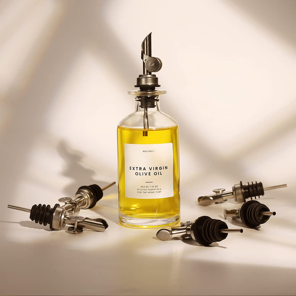 Molimoli versatile bottles ideal for oil, vinegar, syrup, and more.