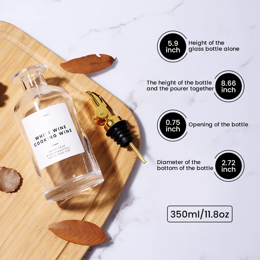 Molimoli weighted pourer cap prevents dust and drips during use.