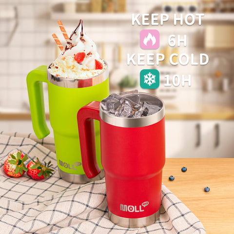 Mollcity Kids Tumbler fits most car cup holders for easy transportation