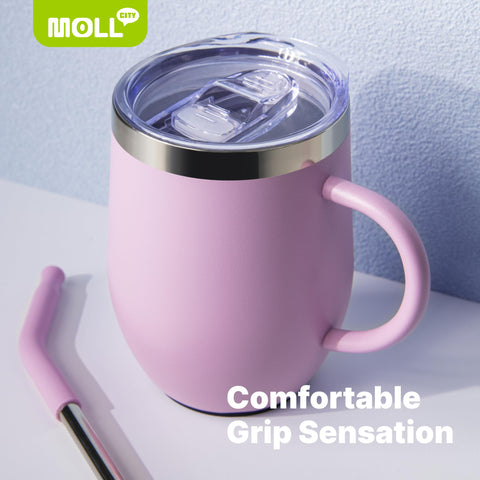 Mollcity wide-mouth design makes cleaning easy.