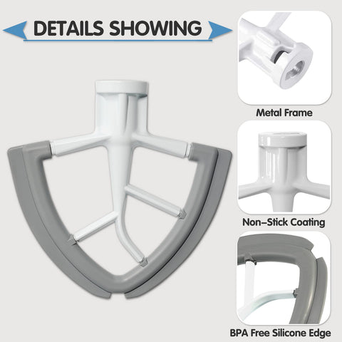 Moloudan secure-fit pouring shield; easy attachment and removal for quick recipe changes.