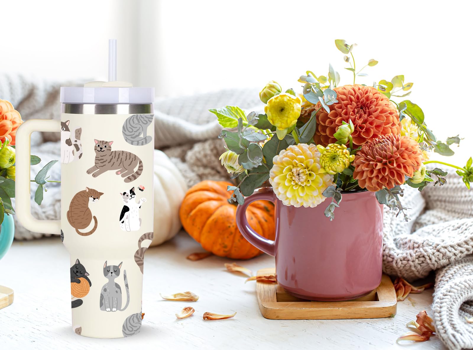 momocici gift ready cat tumbler ideal for cat lovers