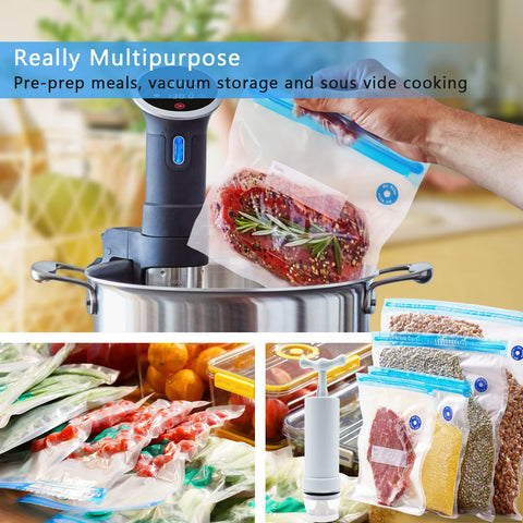 MOMODA sous vide bags are freezer safe for versatile storage