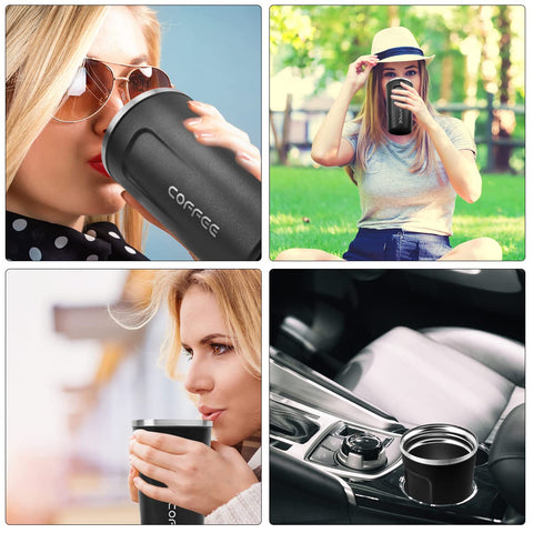 MOMSIV 17oz mug fits car cup holders for travel-friendly use.
