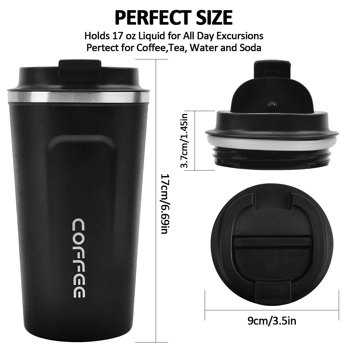 MOMSIV double-walled stainless steel keeps drinks hot or cold for hours.