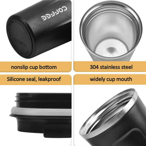 MOMSIV travel mug has a non-slip bottom for stable use.