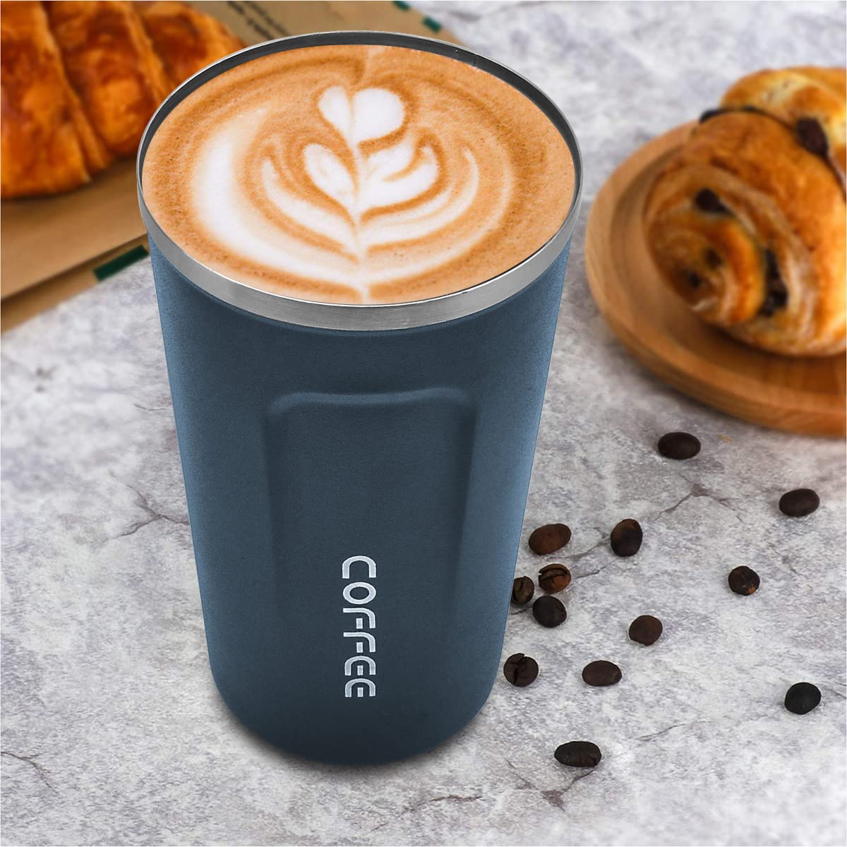 MOMSIV compact 17oz mug balances portability and beverage capacity