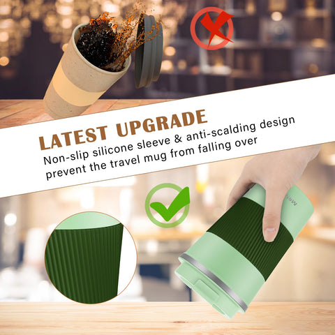 MOMSIV compact 380ml capacity ideal for car, travel, or office hydration