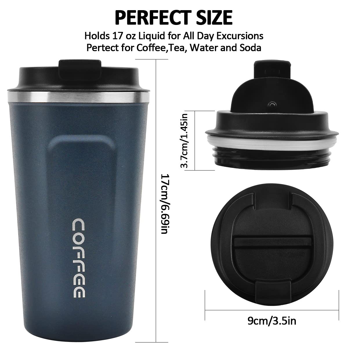 MOMSIV leakproof screw-on lid prevents spills in bags and cars