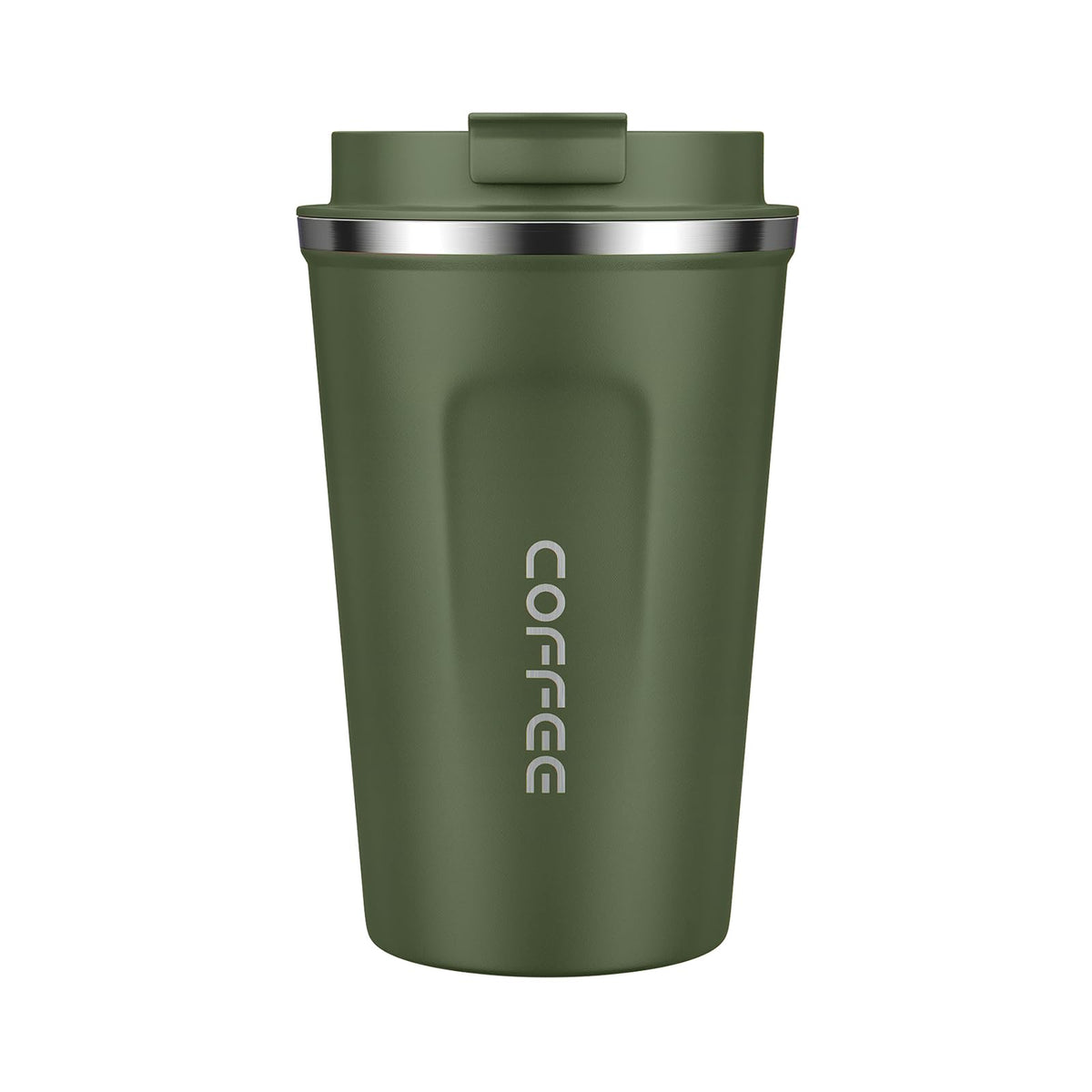 MOMSIV 12oz travel mug with leakproof lid keeps beverages secure during travel