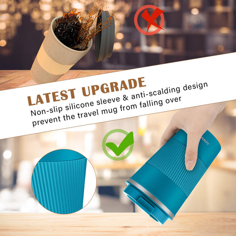 Compact 12‑oz MOMSIV mug ready for everyday carry