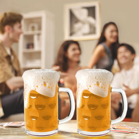 Momugs large 20oz clear mug, perfect for generous pours.