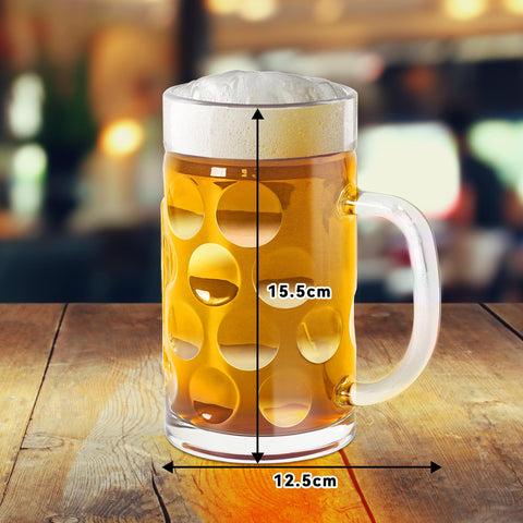 Momugs wave point glass detail adds premium look during meals and toasts.
