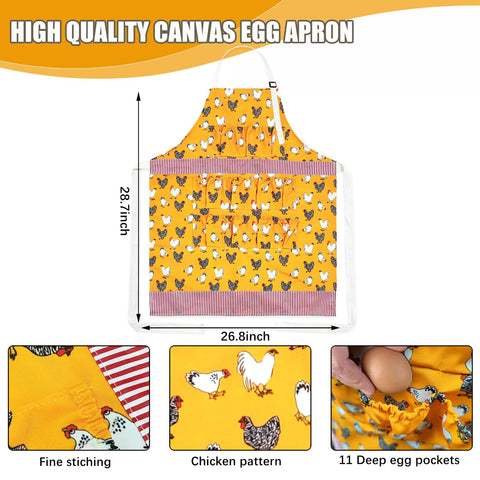 MomWow apron with reinforced stitching for durable, long-lasting wear.