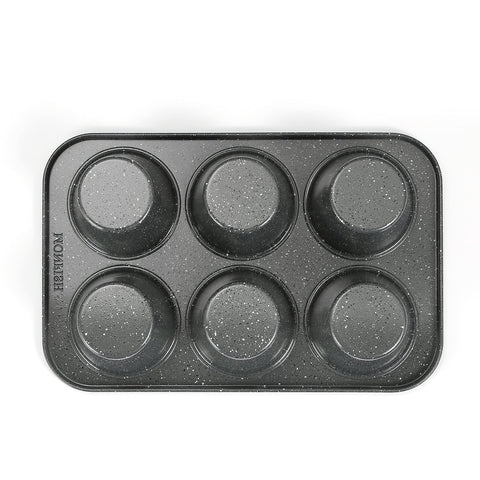Monfish jumbo deep muffin pan oven-safe up to 446°F for versatile baking.