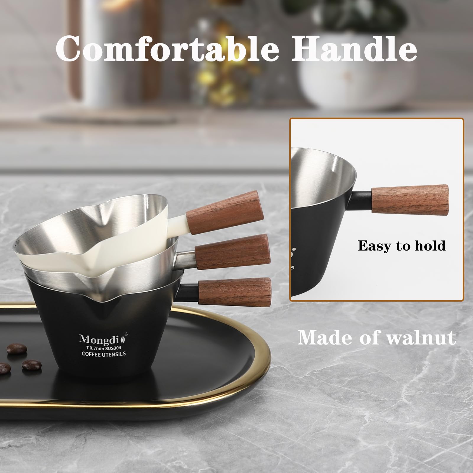 Mongdio everyday kitchen tool for accurate coffee prep.